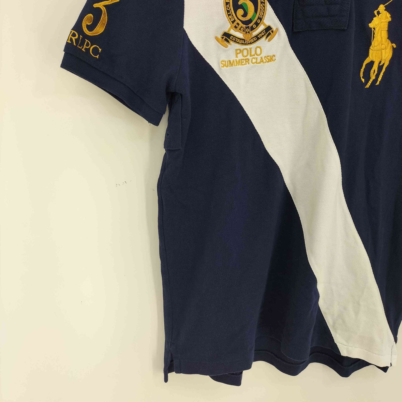 ポロラルフローレン POLO RALPH LAUREN CUSTOM SLIM FIT ゴールド