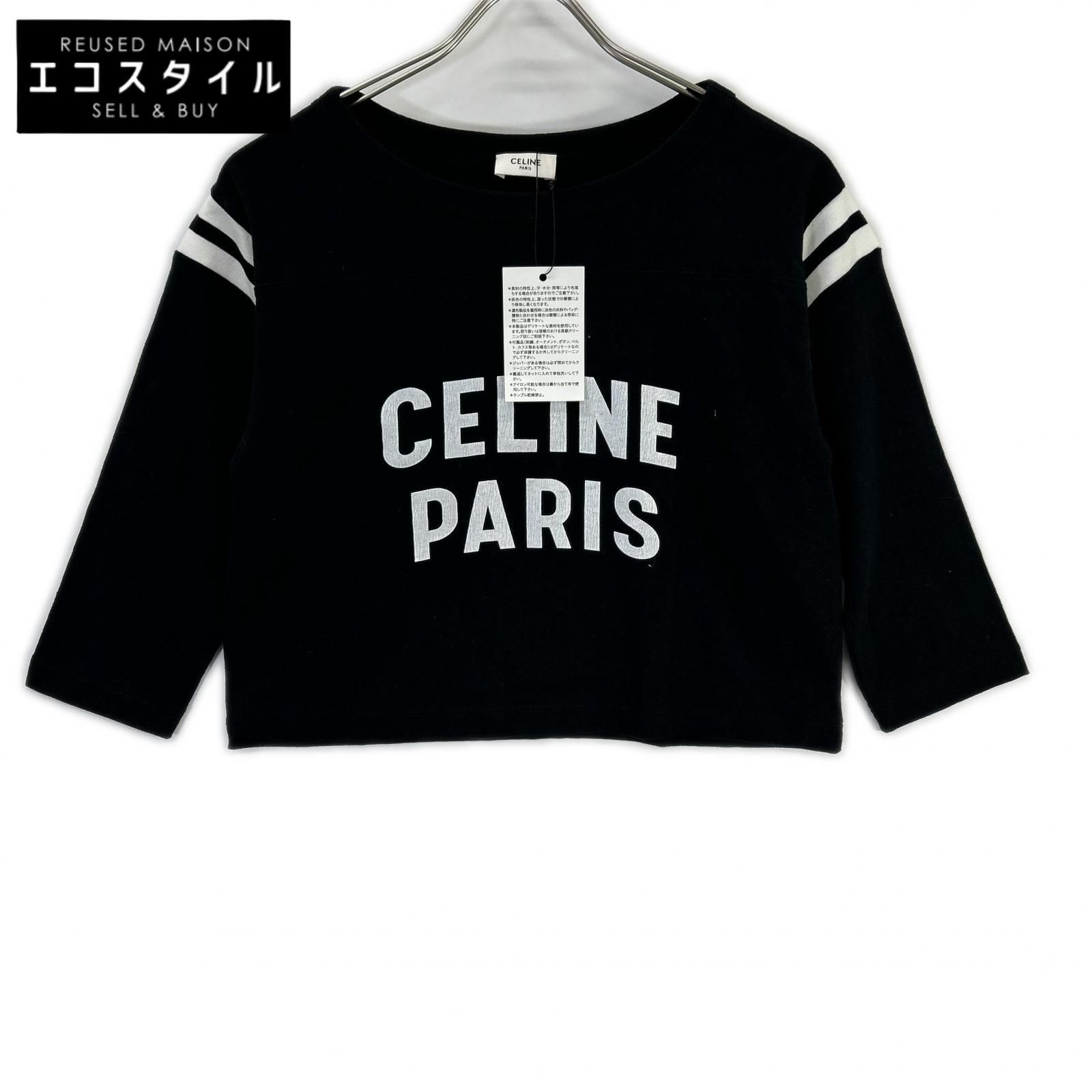 CELINE　セリーヌ　ブラック 2X921668W プリントTシャツ　S