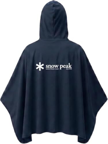 スノーピーク(snow peak)Peak Shade ET-26SU009 気過冷却 ポンチョ アウター キャンプ アウトドア メンズ レディース GREIGE/NAVY ワンサイズe ebef94a2