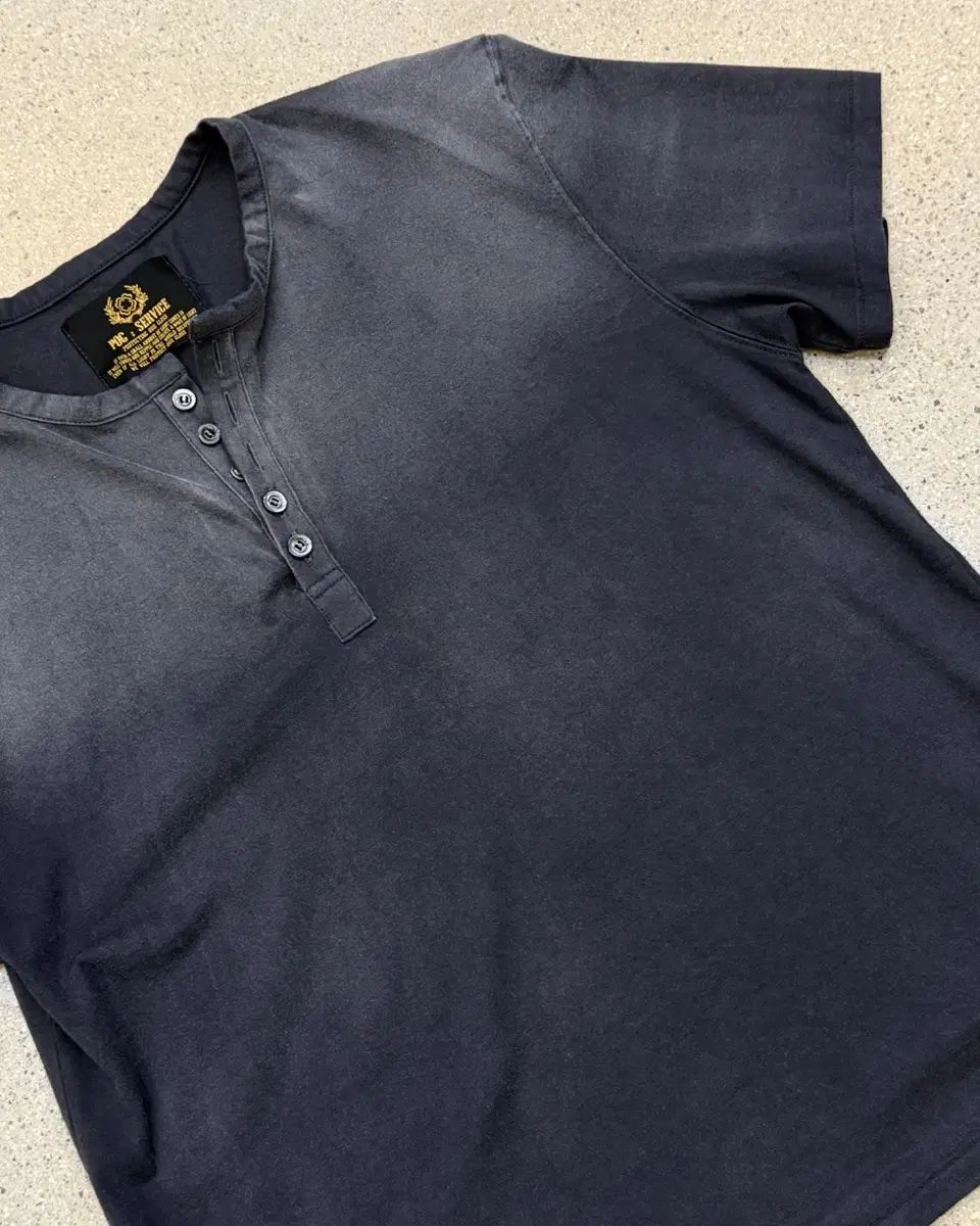 3 フォグ サービス 26S/S ミリタリー ヘンリーネック 半袖