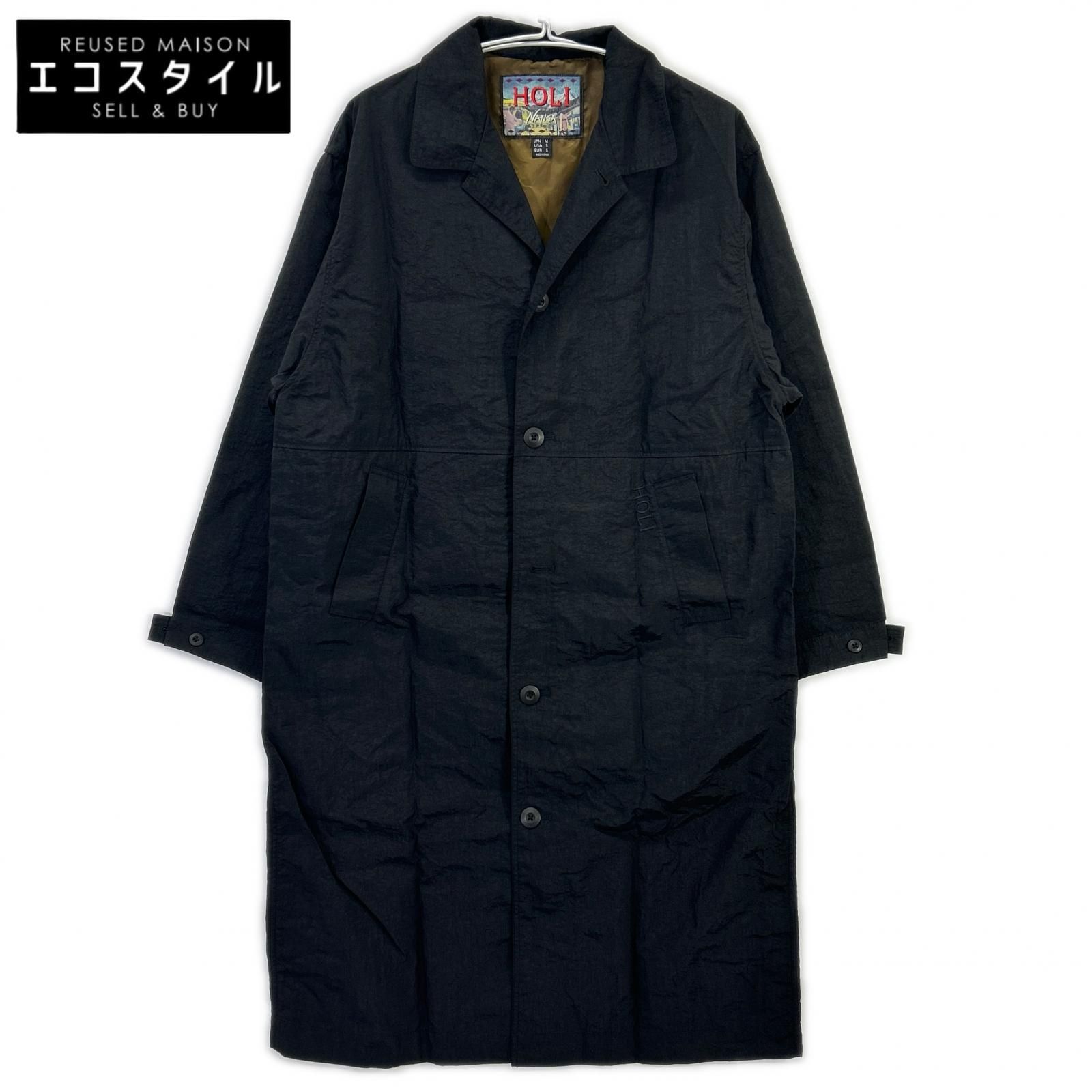 NANGA　ナンガ　【HOLI】N2530-1B145C ブラック NOWHERE COAT ノーウェア コート　M