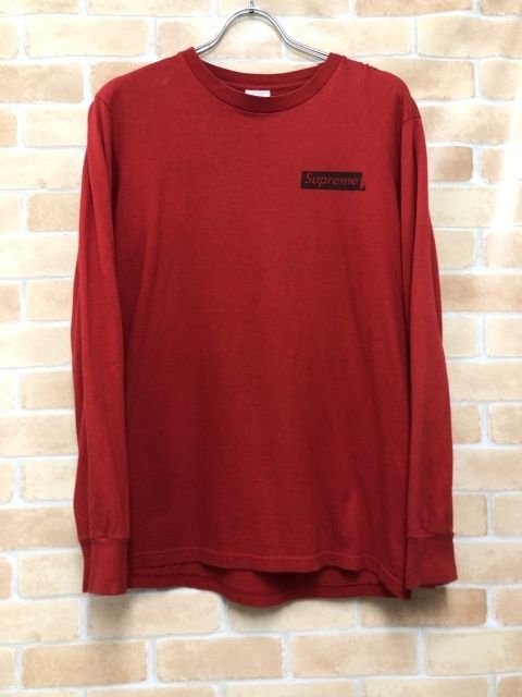 【中古】 Supreme シュプリーム Sacred Unique L/S Tee レッド S 111441706