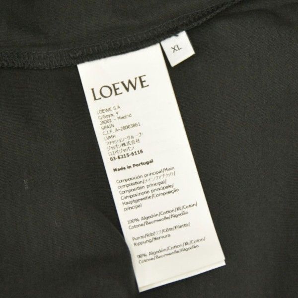 LOEWE ロエベ 2024SS アナグラムロゴTシャツ H526Y22J61 8054000248506