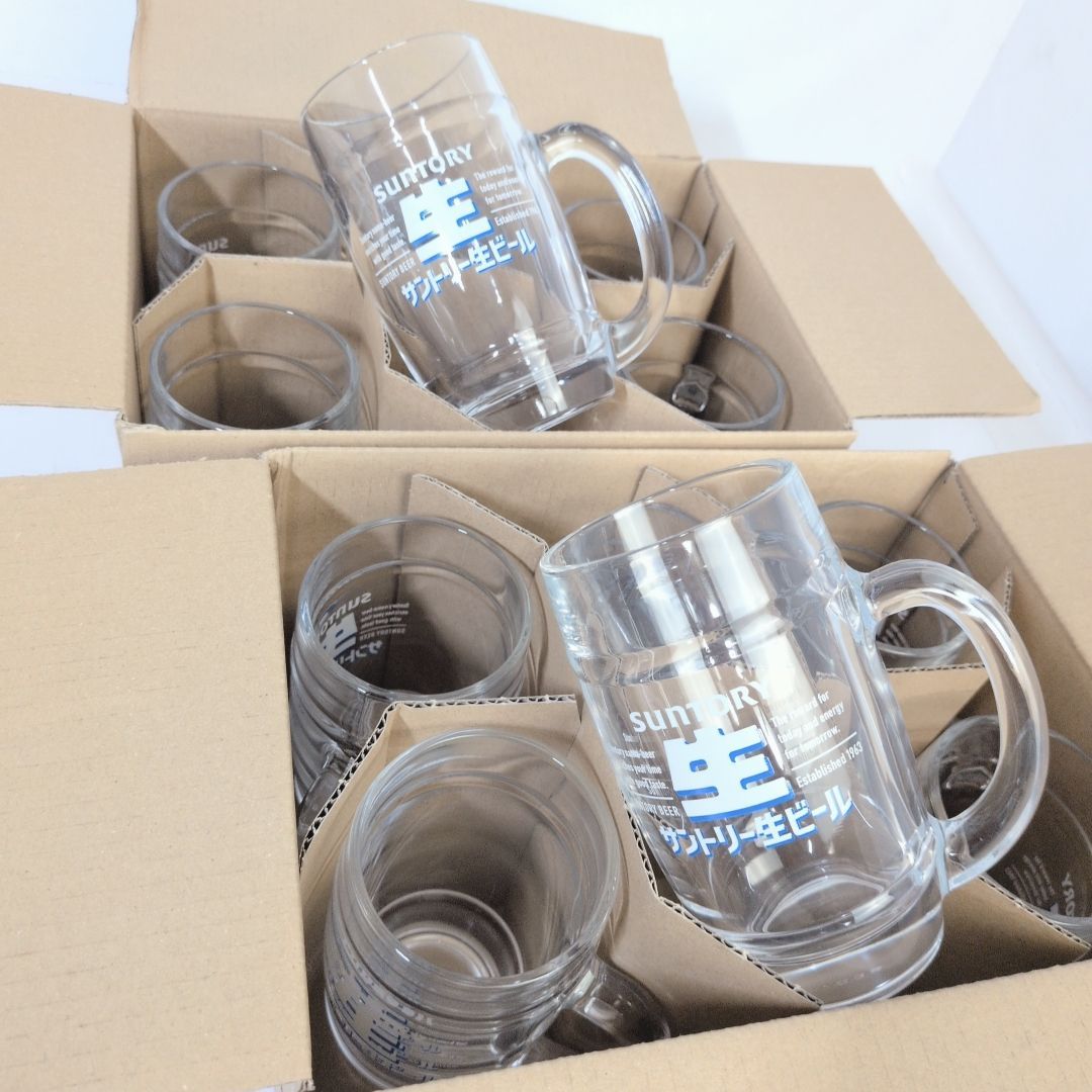 サントリー 生ジョッキ 26年サン生 380ML スリムマグ ジョッキ SAP-146U 2箱 12点セット