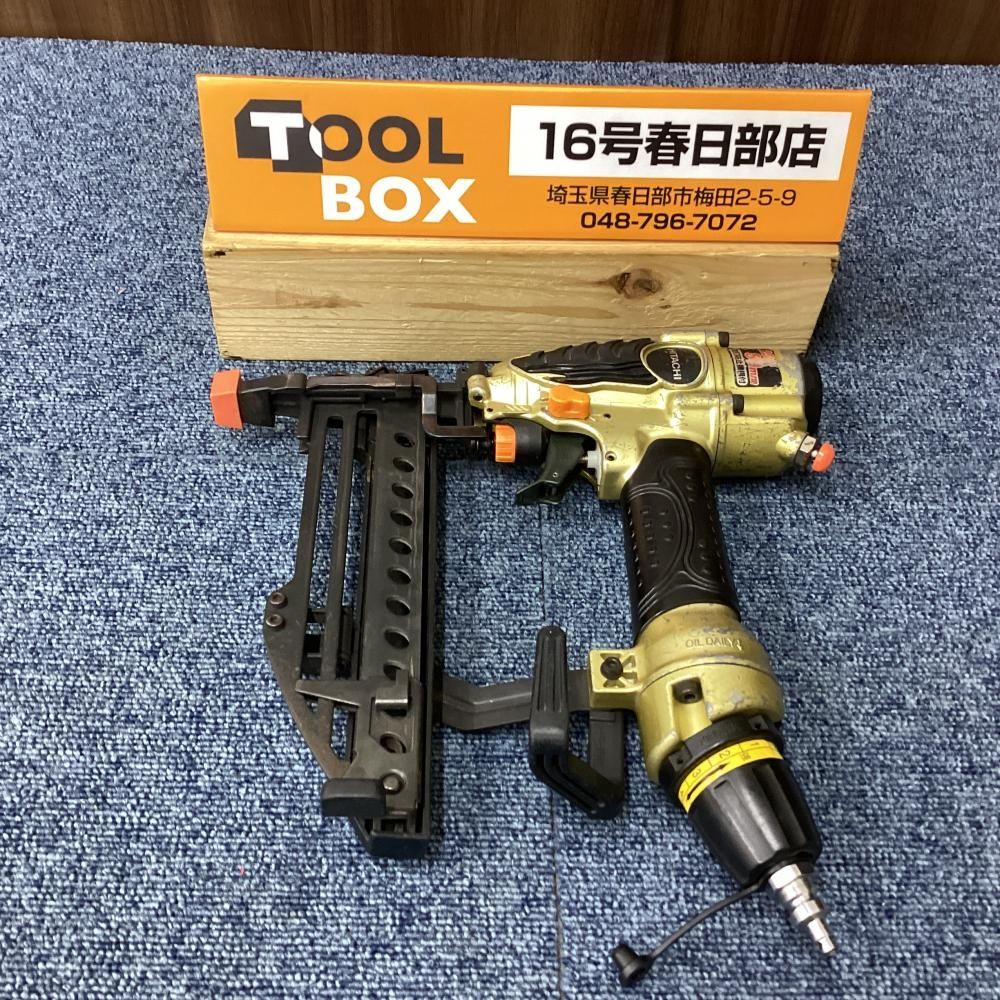 【中古】日立工機 N5004HMF 高圧フロアタッカ 動作確認・メンテナンス済！【201】