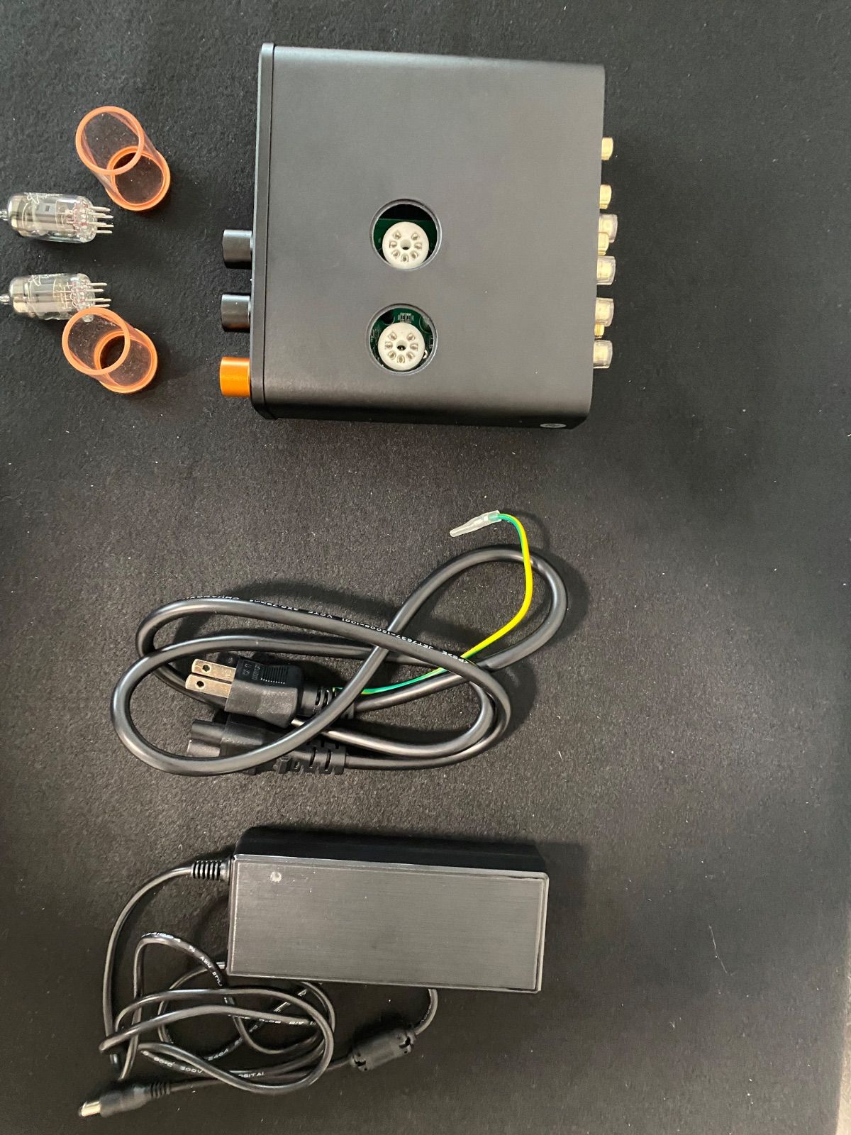 美品】Fosi Audio MC331 真空管アンプ VUメーター搭載 付属品完備