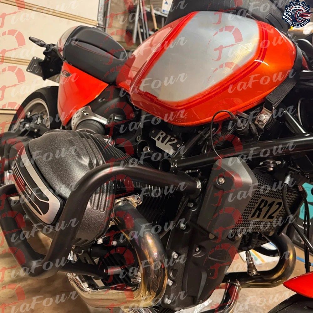 オートバイ R12 NINET R12 R12S 2024-2025 R12GS 2025-2026 フロントロアクラッシュバー エンジンガード プロテクションバンパー