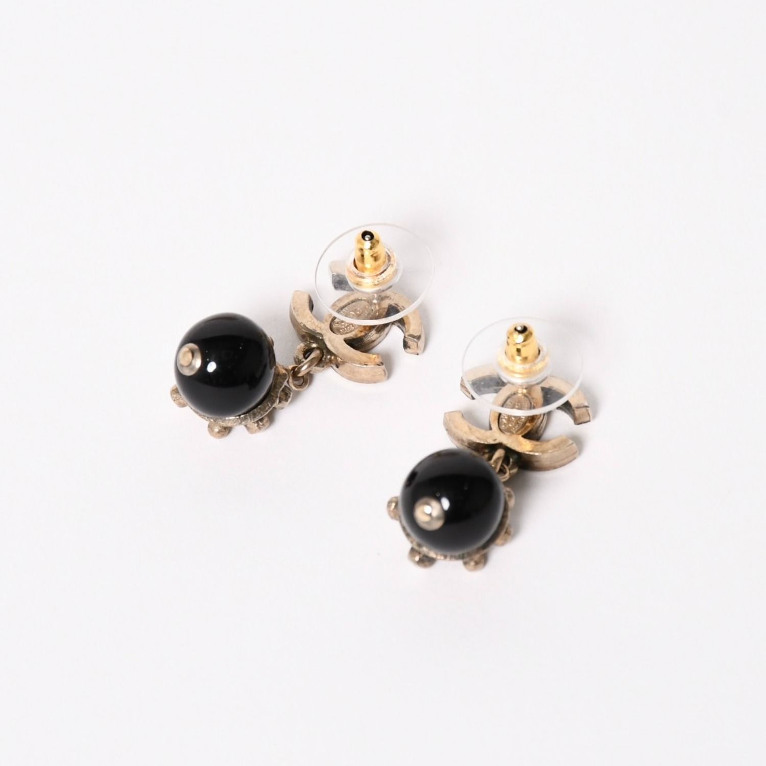 CHANEL シャネル ココマーク スイング ボールピアス 05C刻印 CCロゴ 