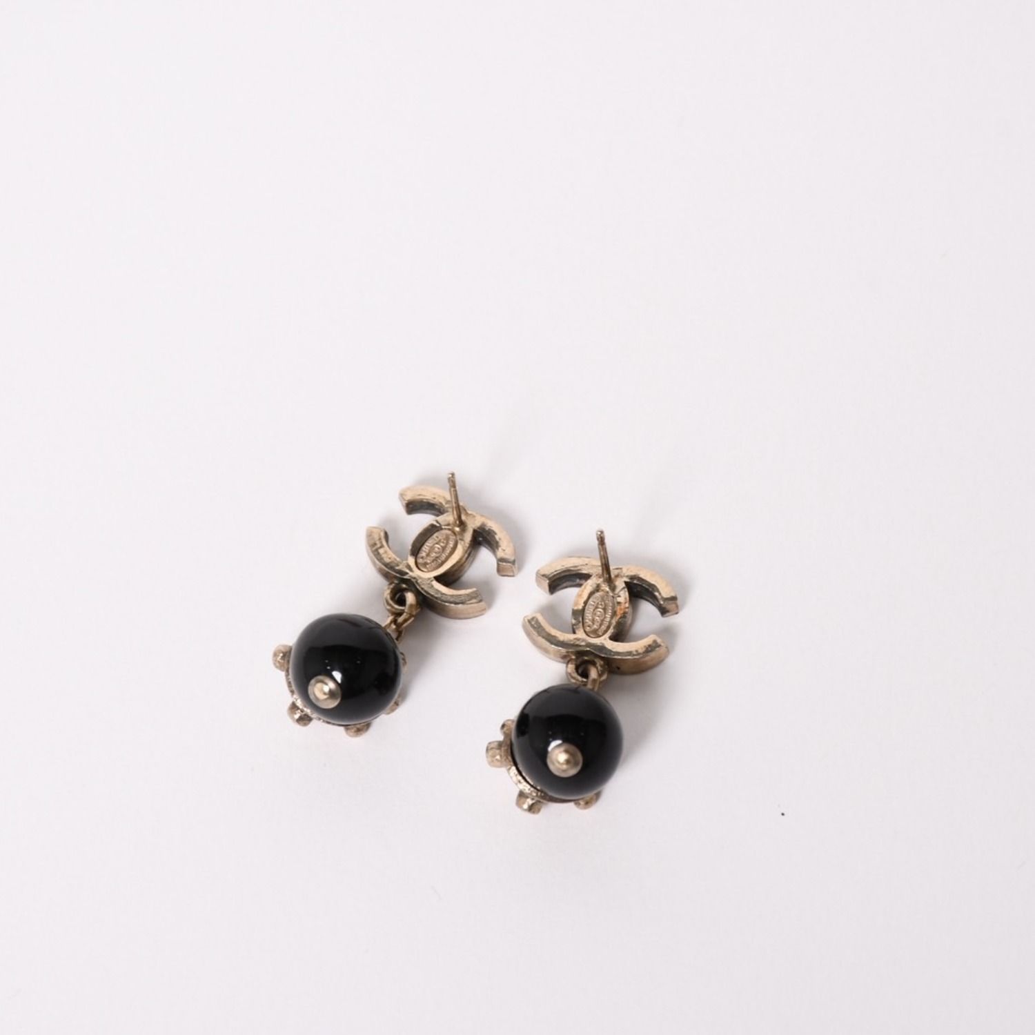 CHANEL シャネル ココマーク スイング ボールピアス 05C刻印 CCロゴ 