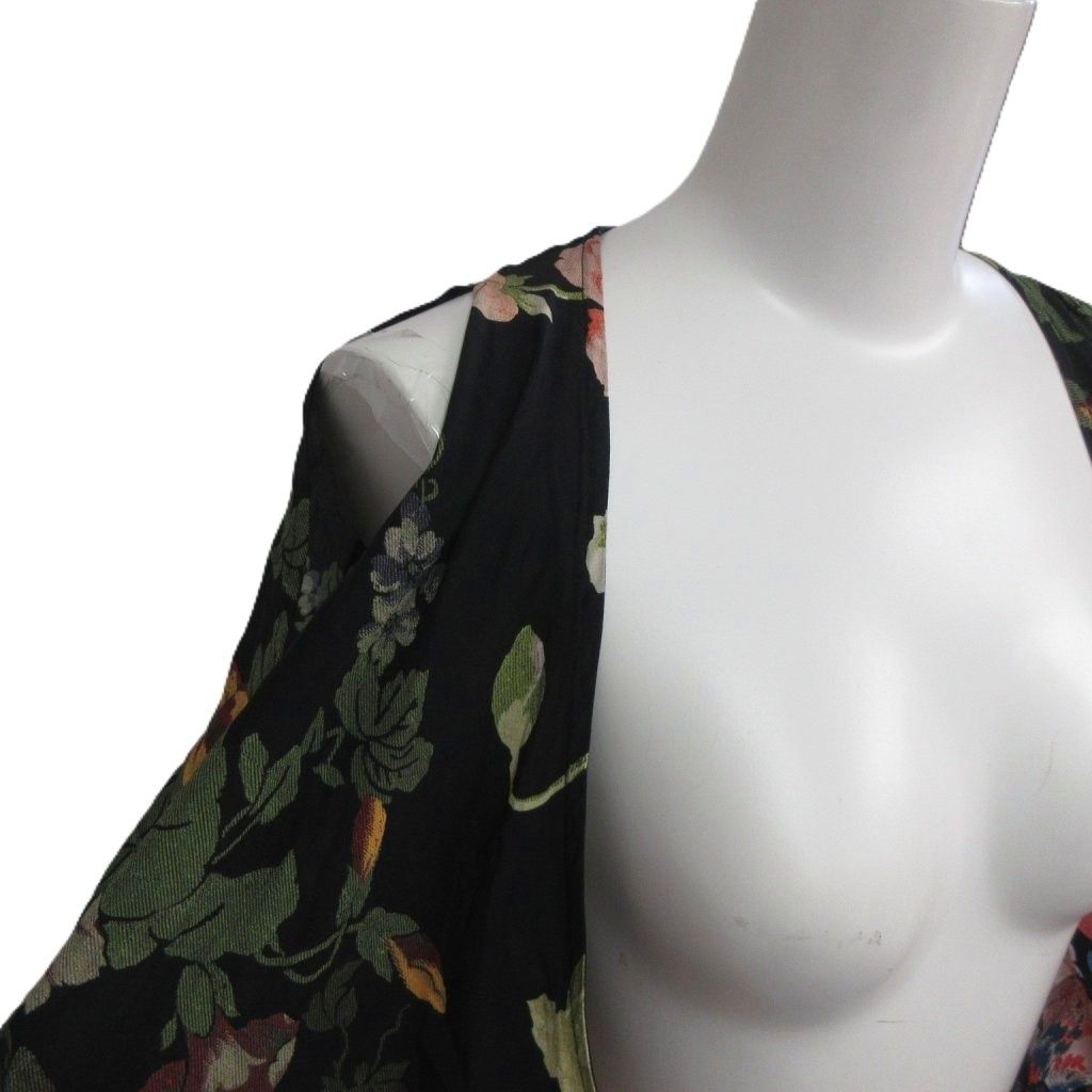 ドリスヴァンノッテン DRIES VAN NOTEN シルク フラワーゴブラン織り風