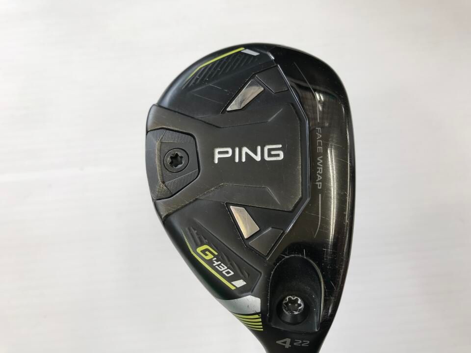 ピン　G430　22度　ALTA J CB BLACK　Rフレックス　ユーティリティ　中古【最短即日発送】