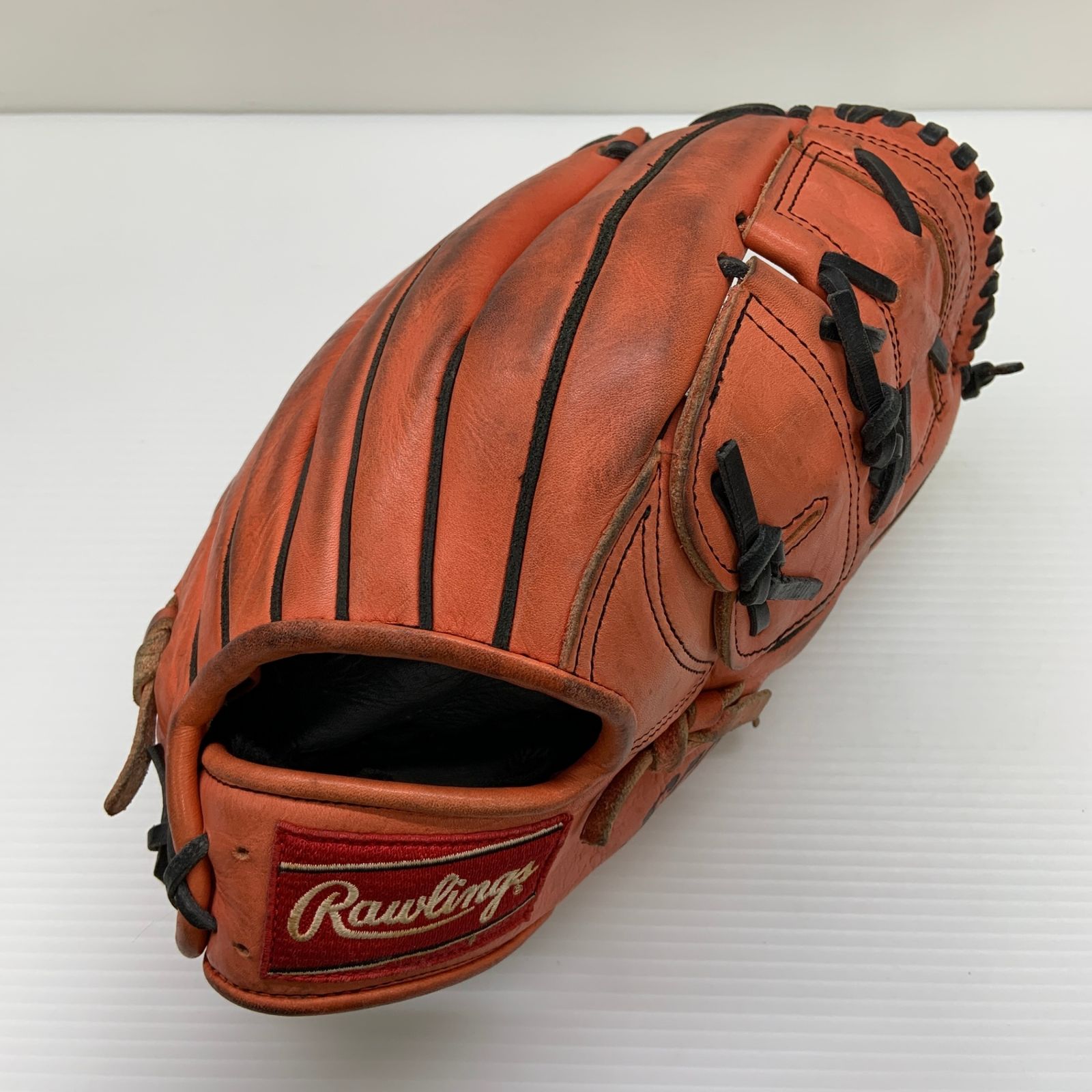 ローリングス Rawlings SECCA RG-24P 軟式 大人 一般 投手用 グローブ ピッチャー グラブ 右投げ 中古品 野球 9054