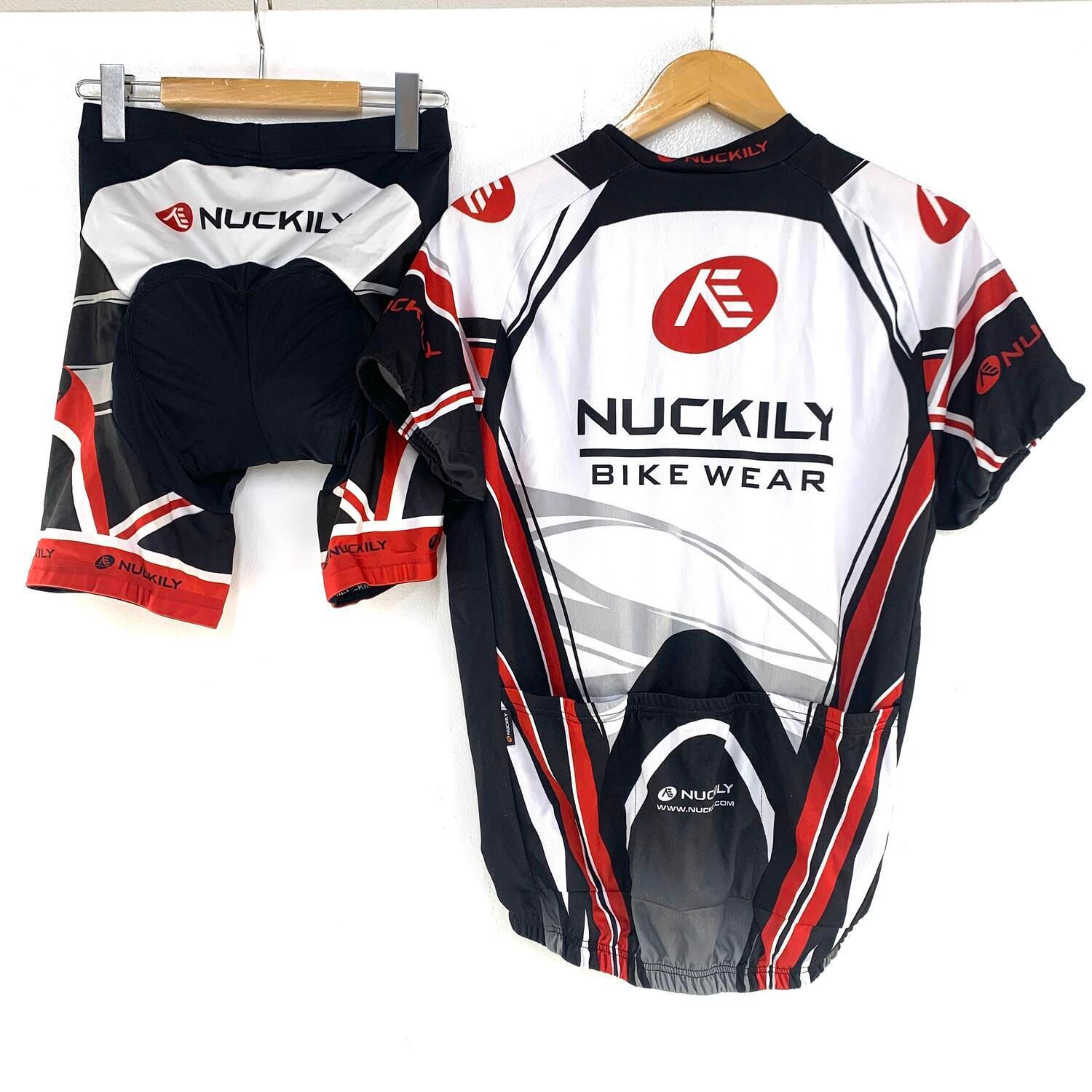 ☆加古川物流】中古 NUCKILY サイクルジャージ 上下セット サイズL