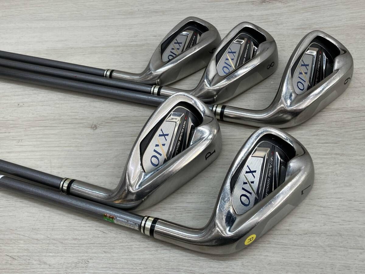 ゴルフクラブ アイアンセット DUNLOP XXIO 7 2011モデル 6,7,8,9,P 5本セット 男性右利き用