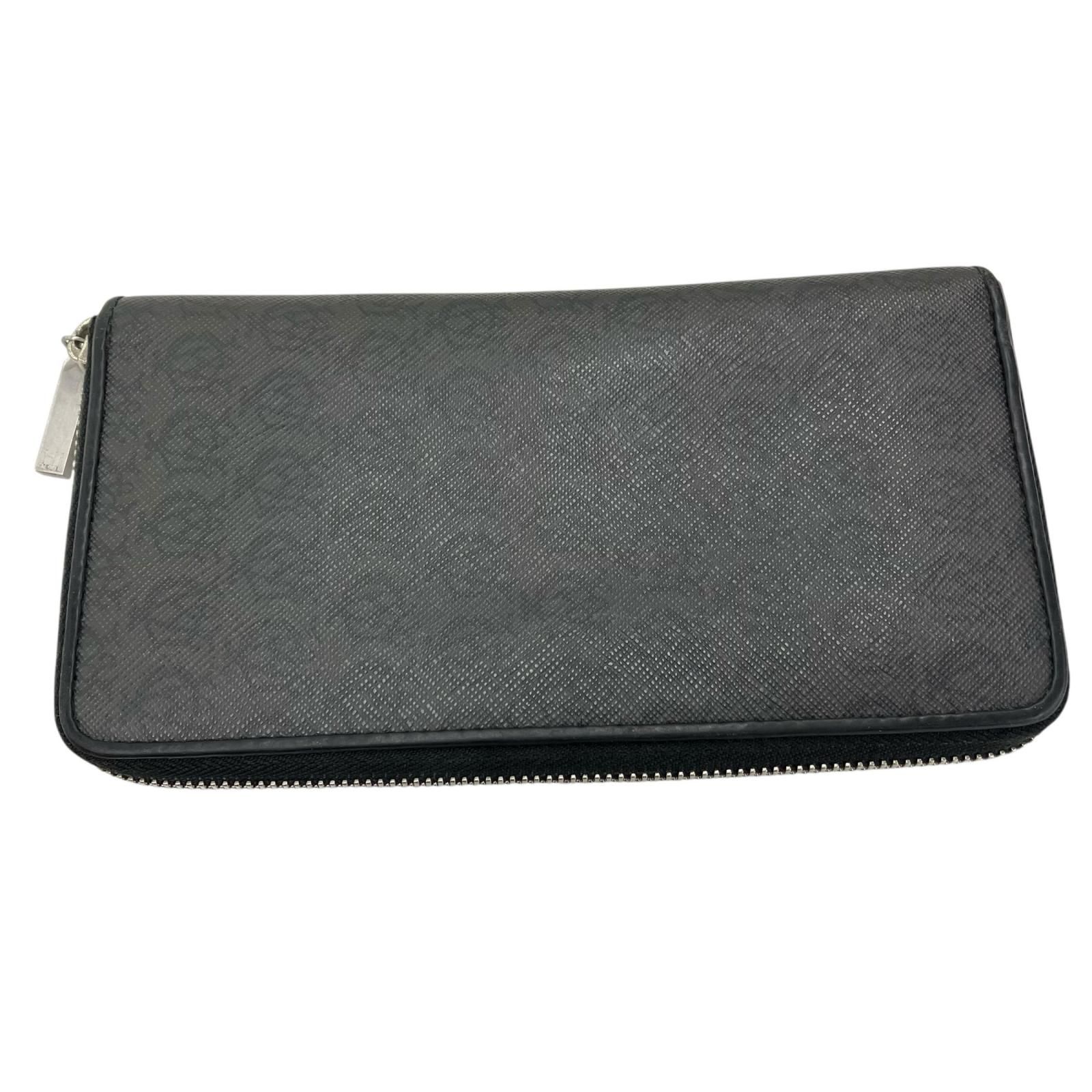 ダ*８様 【未使用】ダンヒル 長財布 ラウンドファスナー グレー 美品 186000 Dunhill ダンヒル カドガン CADOGAN グレインレザー ラウンド