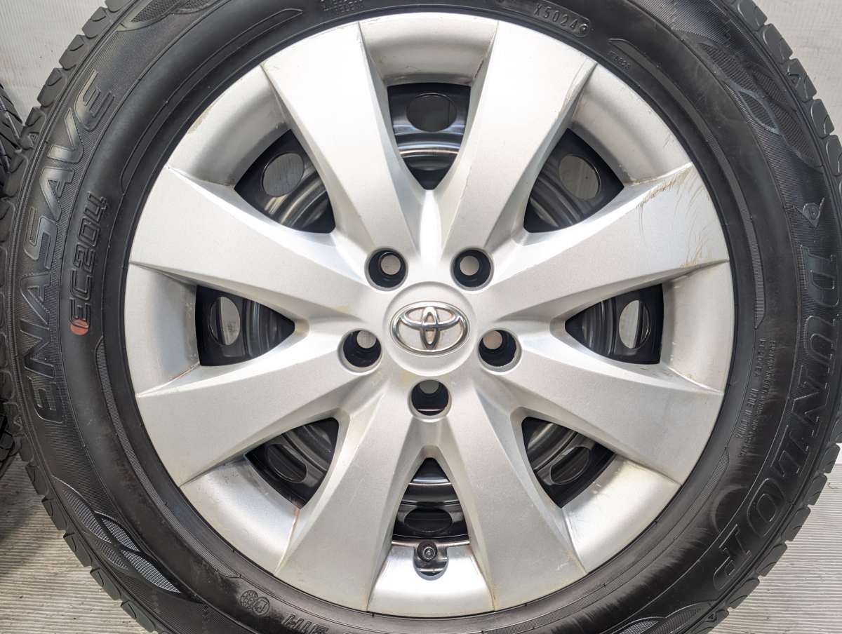 195/65R15 ダンロップ エナセーブ EC204 トヨタ純正 15x6.0 100-5穴