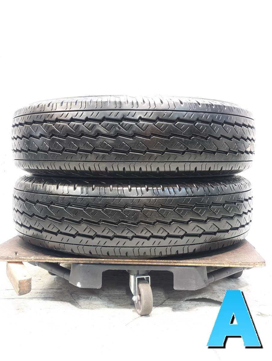 195/80R15 107/105L LT ブリヂストン V600 中古タイヤ サマータイヤ 2本セット s15260526064