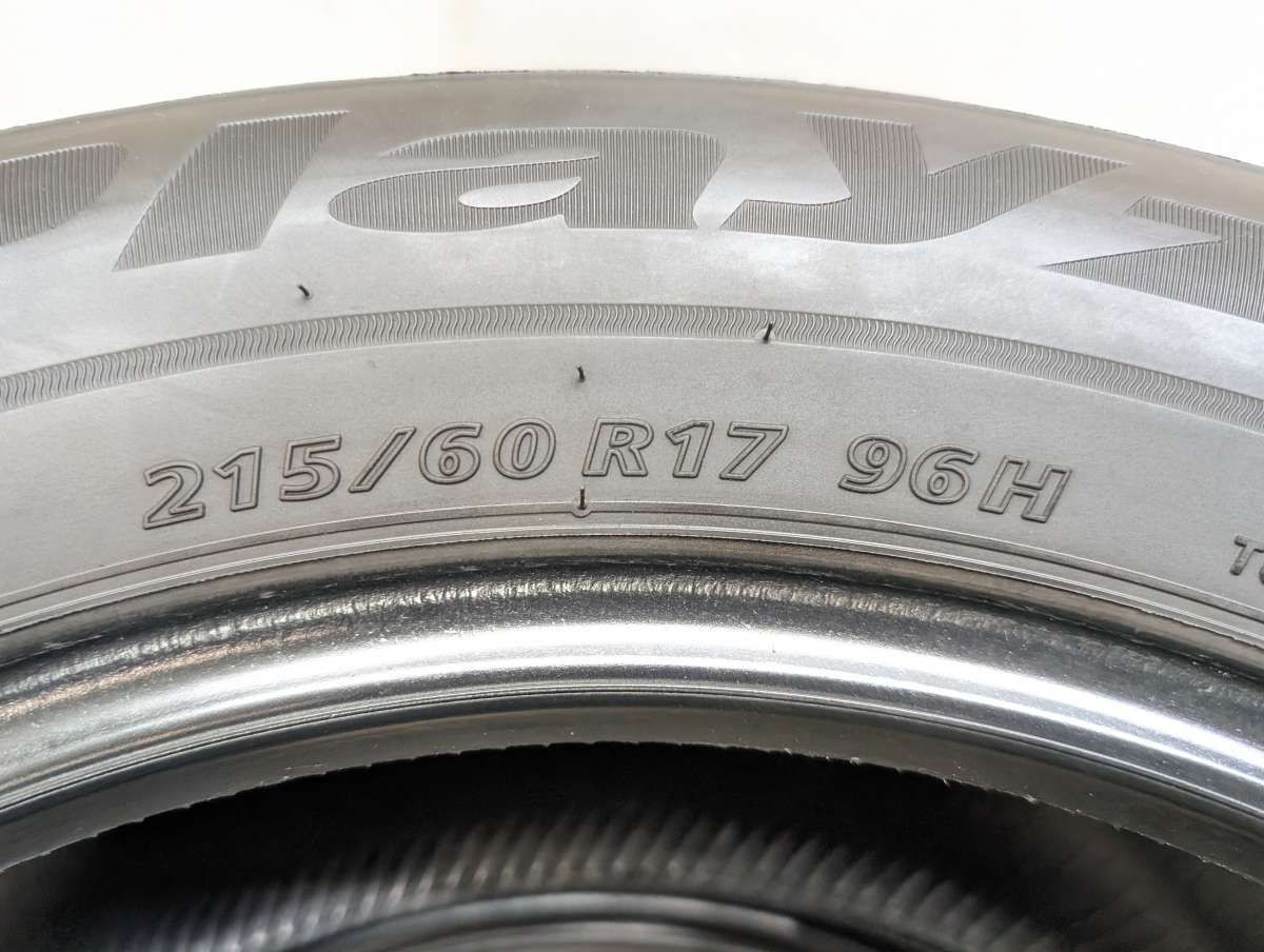 215/60R17 ブリヂストン プレイズ PX-RV2 中古タイヤ サマータイヤ 2本