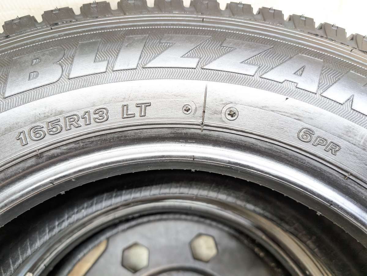 165R13 6PR ブリヂストン ブリザック VL1 中古タイヤ スタッドレス