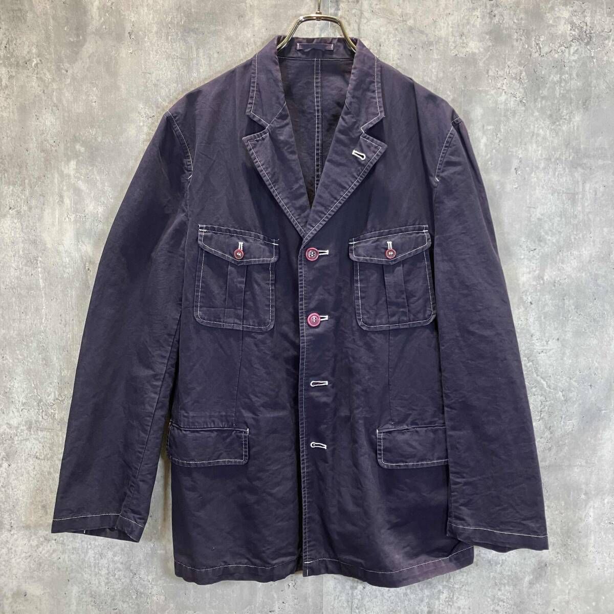 00aw archive／COMME des GARCONS HOMME 4B tailored jacket 製品染め
