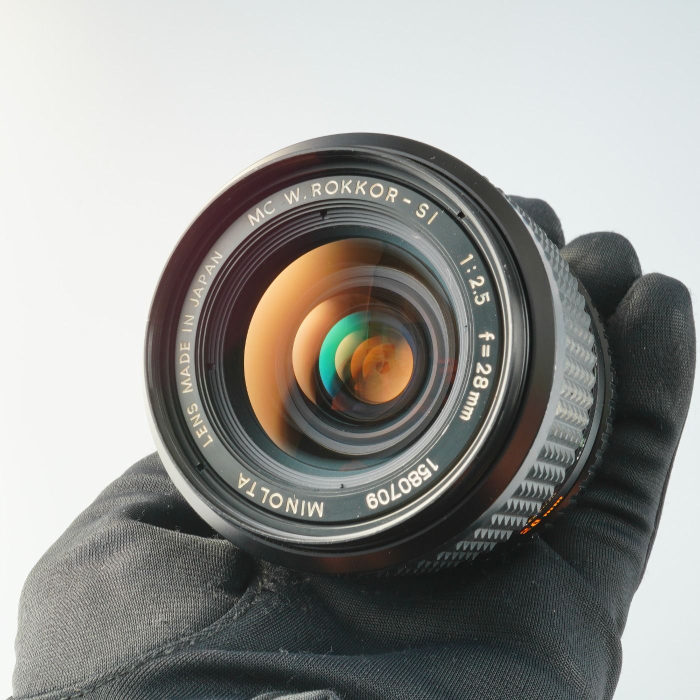 MINOLTA ミノルタ MC W.Rokkor-SI 28mm F/2.5 単焦点レンズ - メルカリ