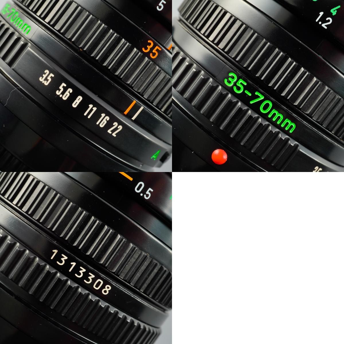 Canon キヤノン FD 35-70mm F/3.5-4.5 ズームレンズ - メルカリ