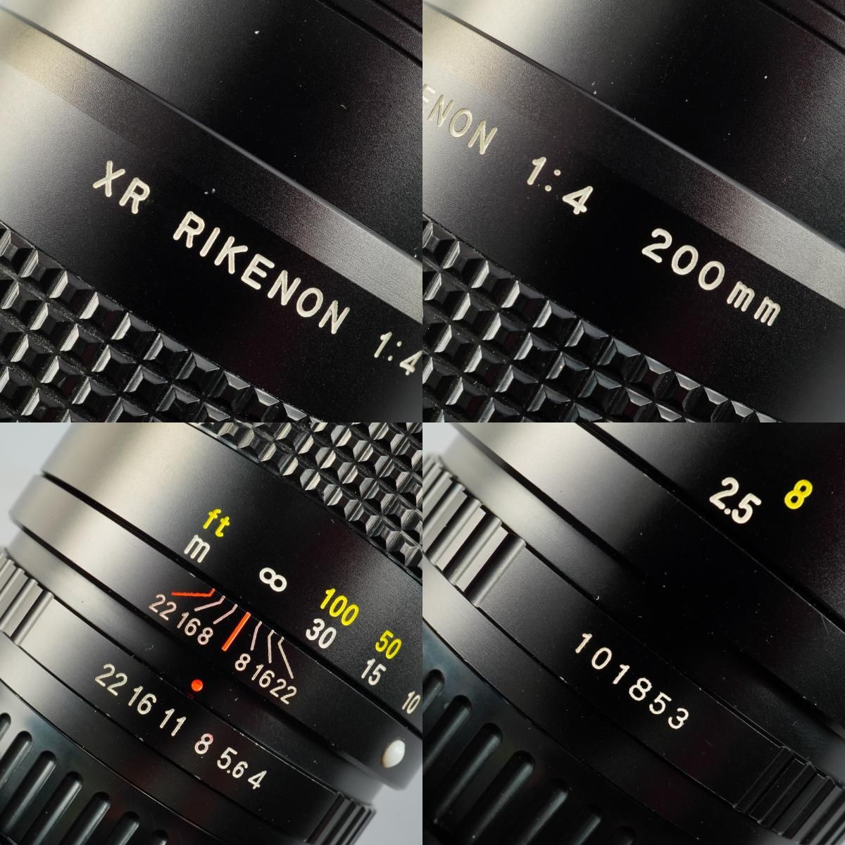 XR RIKENON 50mm XR1000S 50mmF2.0 標準 実写確認済 RICOH XR RIKENON 1: