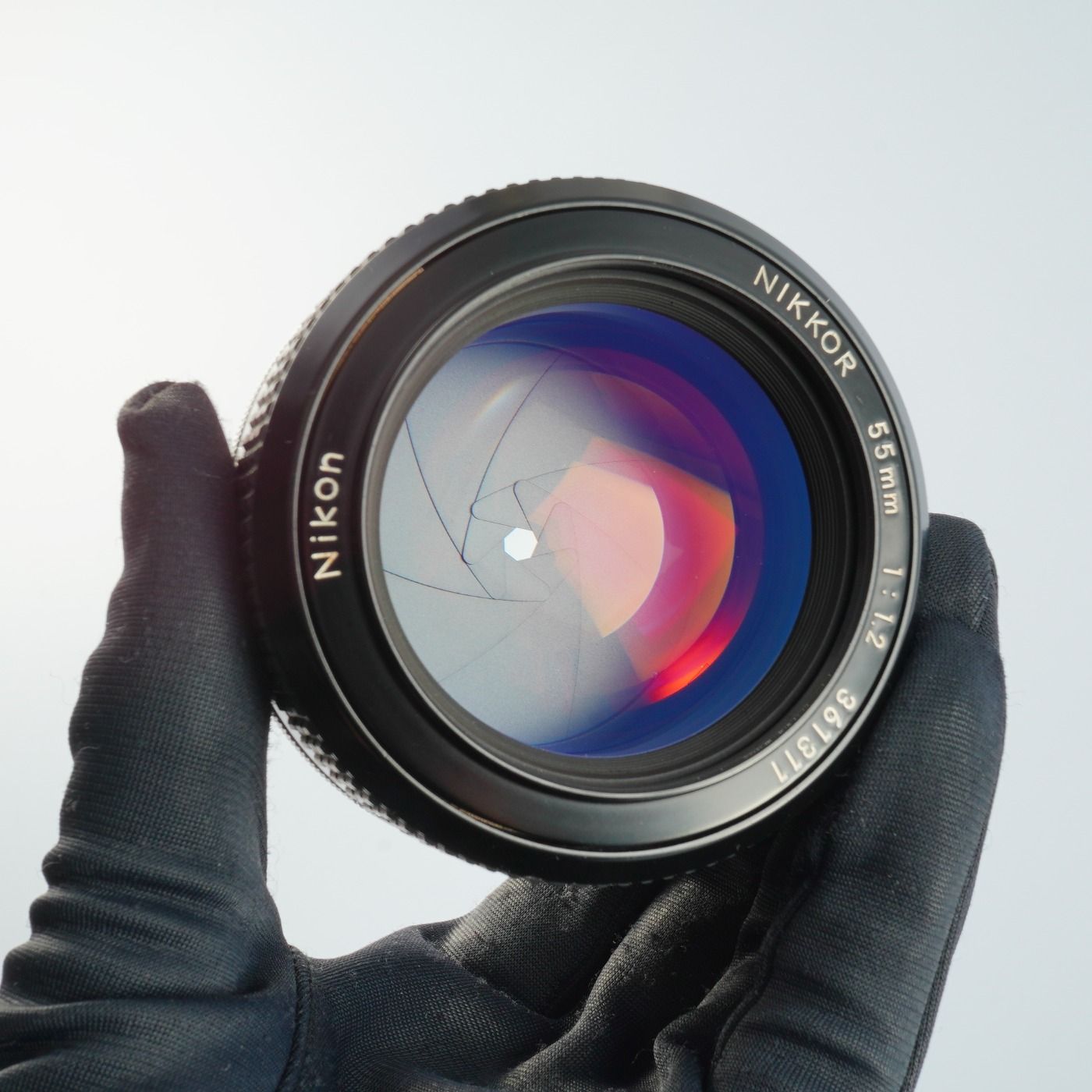 レンズ(単焦点) Nikon Nikkor 55mm f/1.2 Nikon ニコン 非Ai NIKKOR 55mm F/1.2 単焦点レンズ - メルカリ