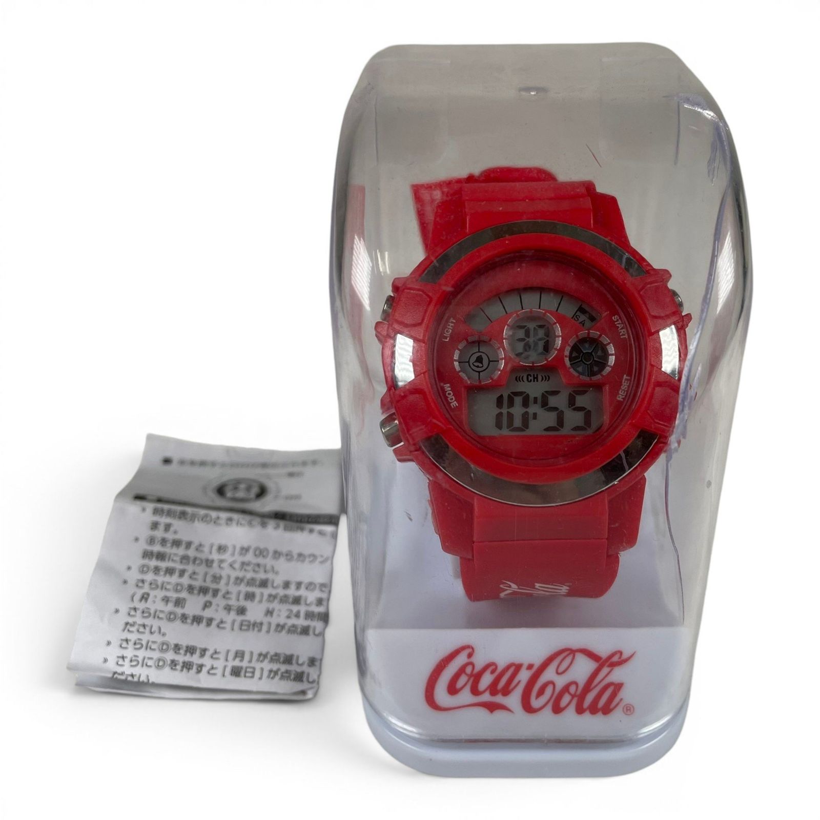 COCA-COLA コカ・コーラ 腕時計 クォーツ デジタルウォッチ CC19-34JH