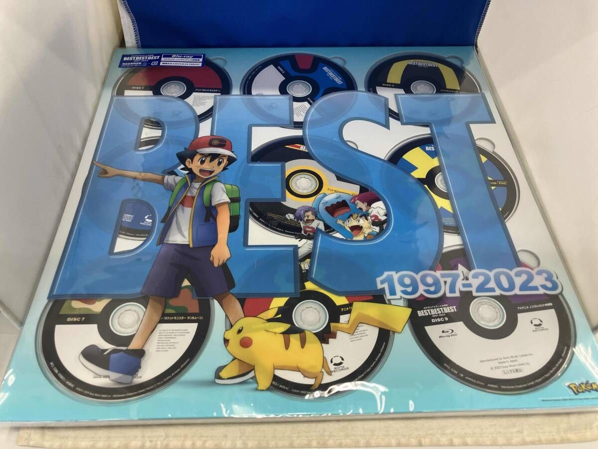 (V.A.) / CD / ポケモンTVアニメ主題歌 BEST OF BEST OF BEST 1997-2023(完全生産限定盤)(8CD+Blu-ray Disc)