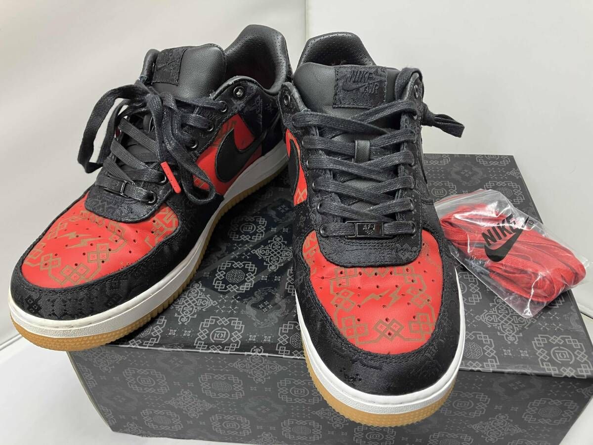 ブラック NIKE／CZ3986-001／AIR FORCE 1'07／CLOT／FRGMT／ナイキ　エアフォース　1 Fragment／メンズスニーカー
