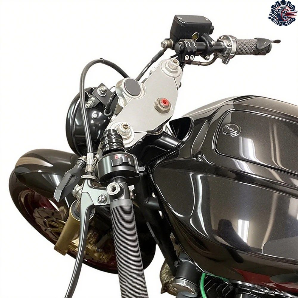 ハンドルバークリップオンハンドルバーライザー カワサキ ZX-6R ZX6R