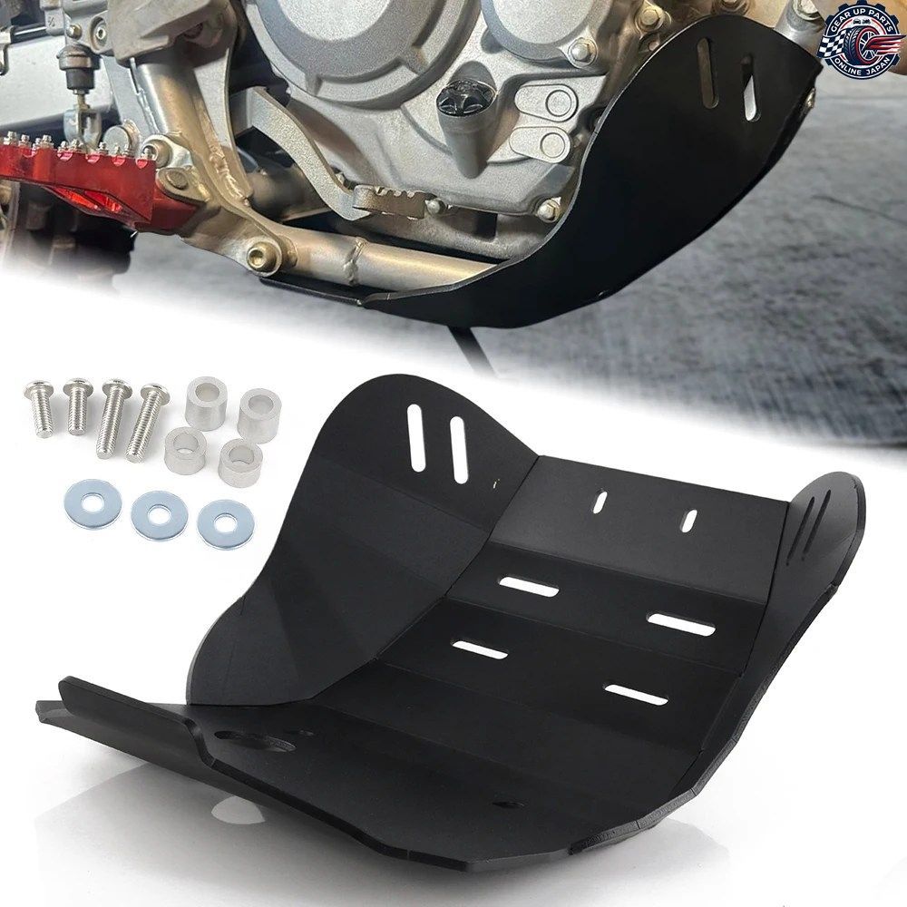 ホンダ CRF250F CRF250 F 2019 - 25 オートバイ エンジン保護カバー シャーシ アンダーガード スキッドプレート