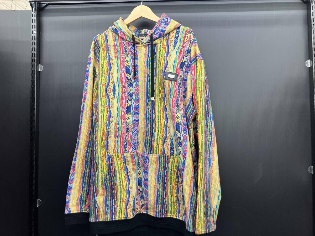 COOGI クージー パーカー 4XL 総柄 マルチカラー