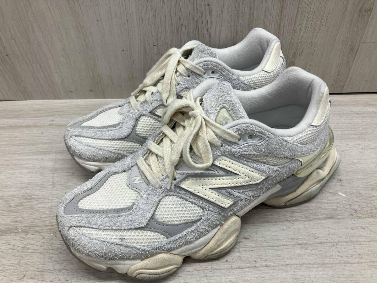 通年 new balance ニューバランス スニーカー U9060HSA スポーツ ローカットスニーカー ヘリテージモデル スエード 26.0cm 白系