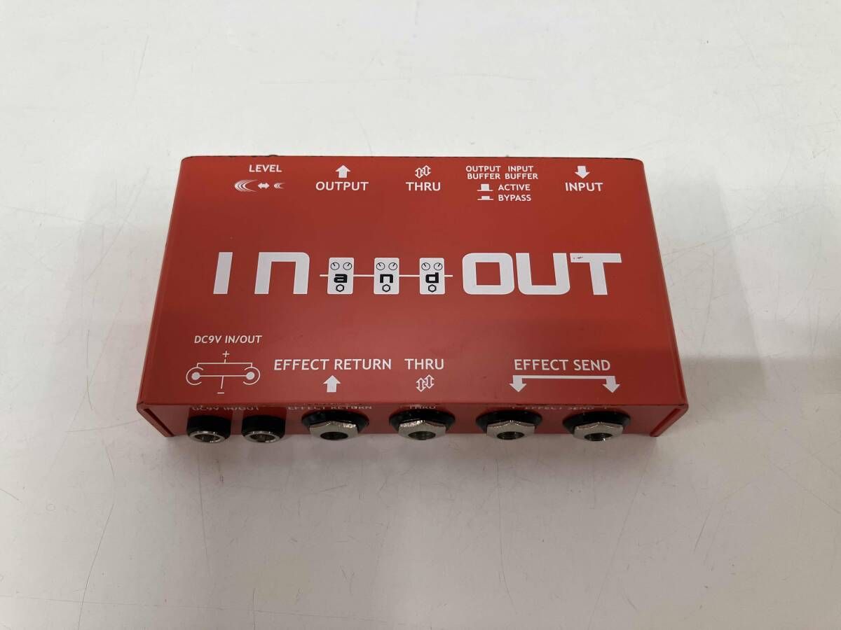 大特価 動作品【管理番号10】caj inand out エフェクター - メルカリ