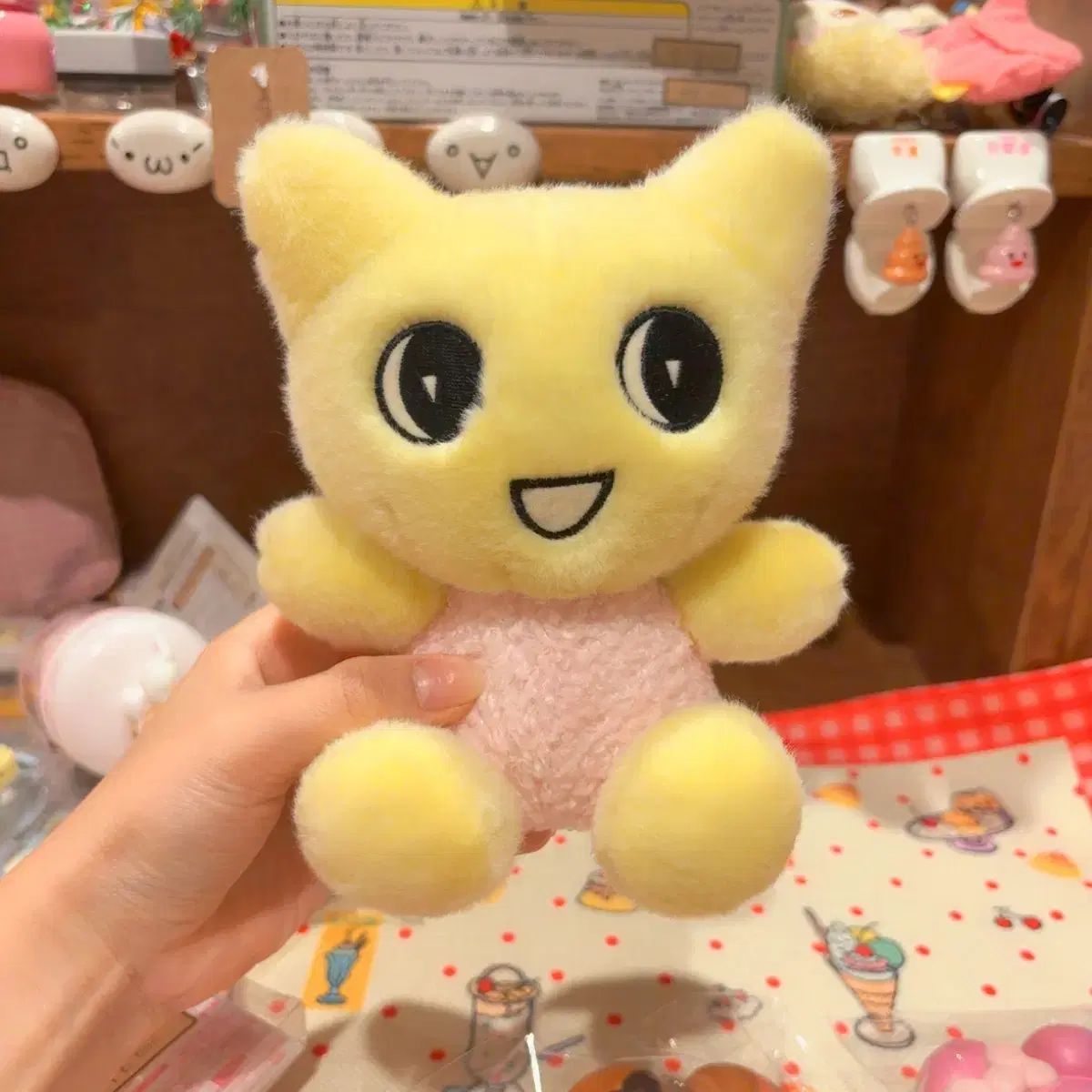古典猫 長毛ウールぬいぐるみ