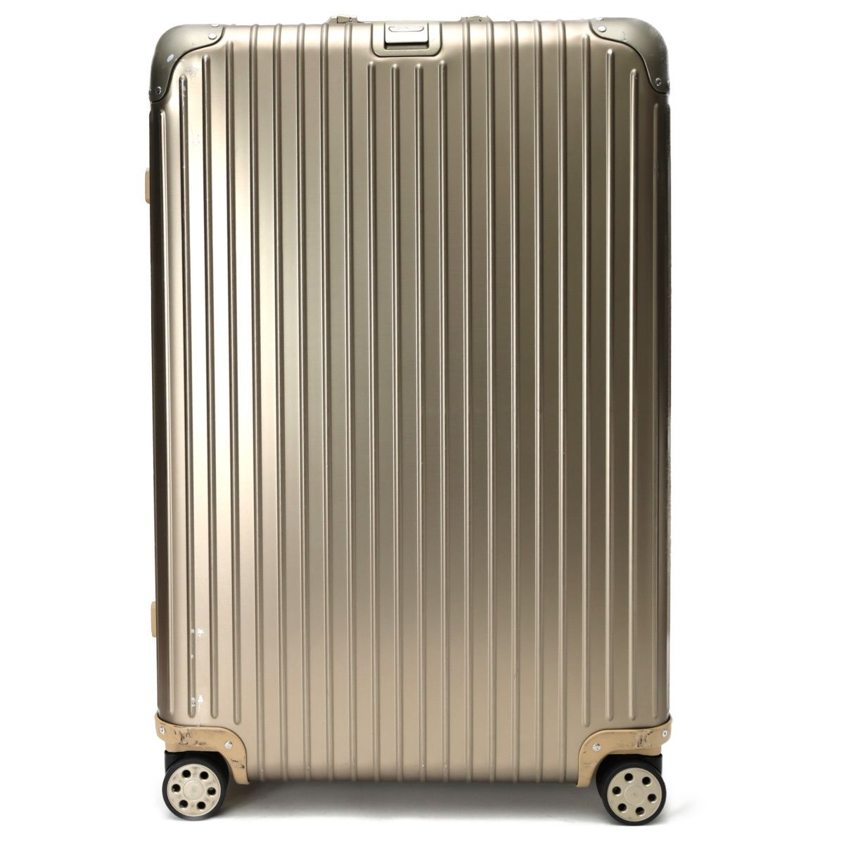 リモワ / RIMOWA　トパーズ / オリジナル チェックイン / スーツケース 98L　924.77.03.4　アルミニウム　チタニウム 【中古】