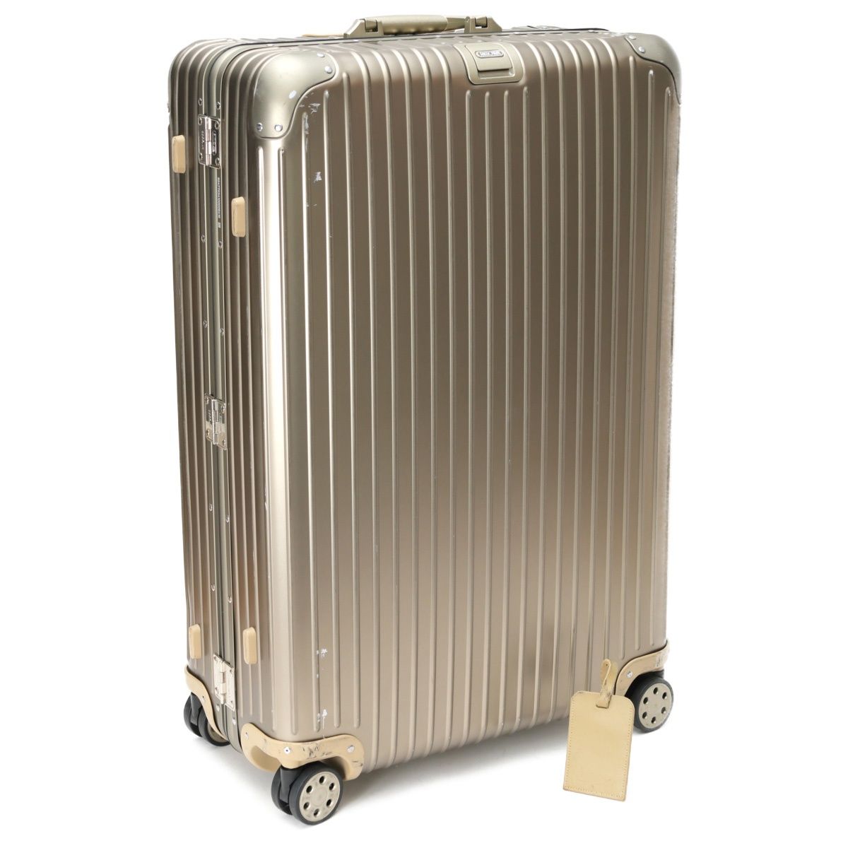 RIMOWA トパーズ チタニウム 98L ガーメントケース付 チェックイン リモワ / RIMOWA トパーズ / オリジナル チェックイン / スーツケース