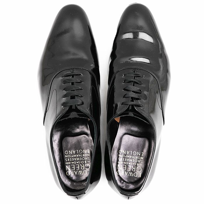 極美品】EDWARD GREEN エドワードグリーン ドレスシューズ エナメル