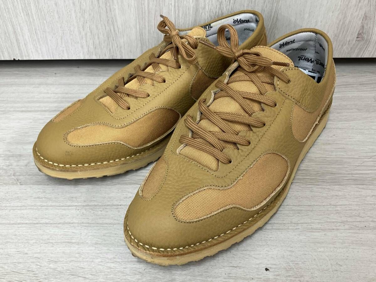 C.E CAVEMPT CAV SHOES ♯1 CES20FW01 シーイー キャブエンプト スニーカー ベージュ 靴 牛革 レザー ナイロン Vibram メンズ 27cm