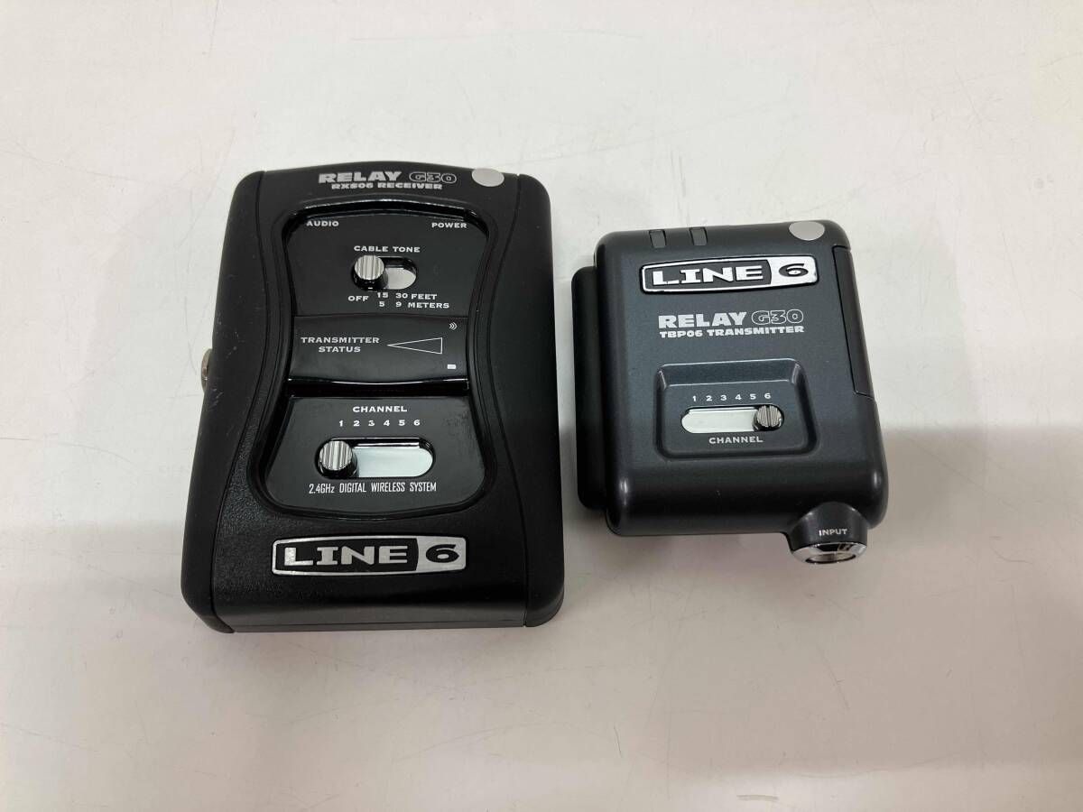 大特価 動作品【管理番号10】LINE 6 トランスミッター&レシーバー RELAYG30