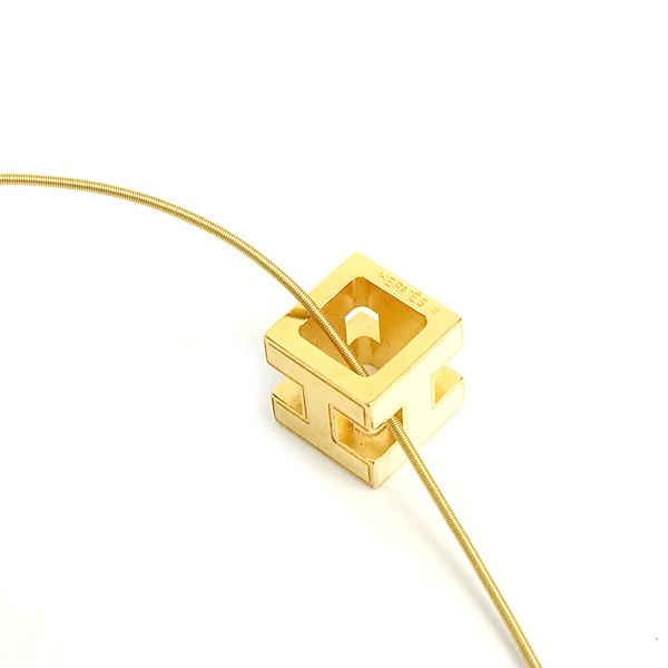 広尾店】 美品 エルメス HERMES カージュドアッシュ Hキューブ