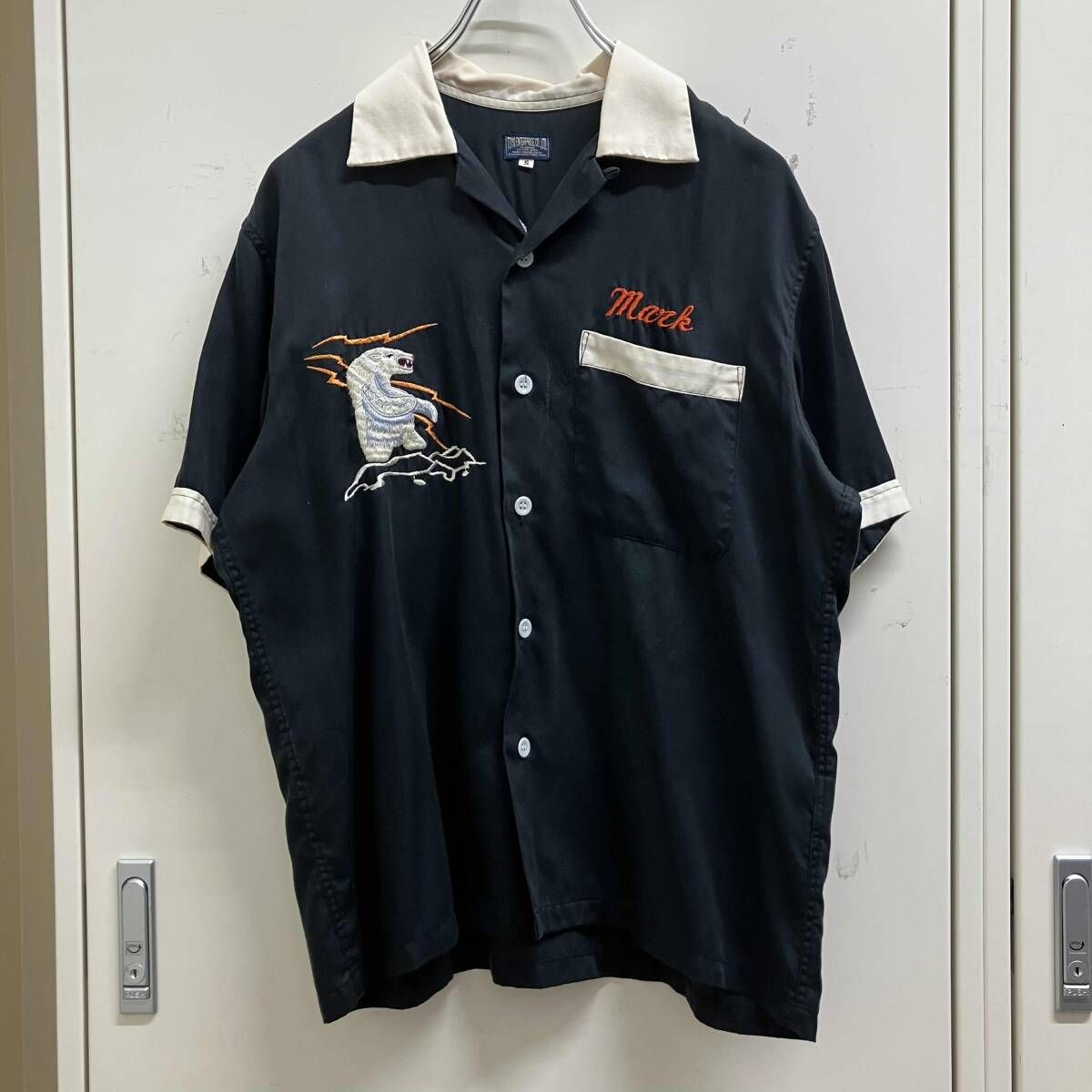 東洋エンタープライズ 半袖シャツ アラスカ スカシャツSIZE:S ブラック トウヨウ