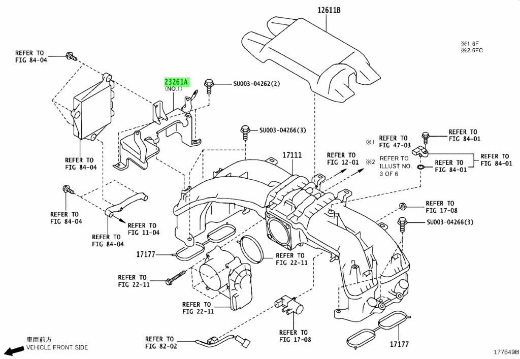 トヨタ 純正品 86 ZN6 GRMN86 インジェクターカバー インジェクションカバー Injector Cover, Injection Cover