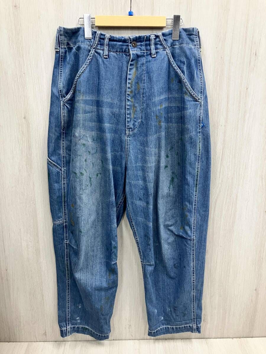 Liberaiders/リベレイダーズ/DENIM PAINTER SARROUEL PANTS/767022203/メンズ/ジーンズ/サイズL
