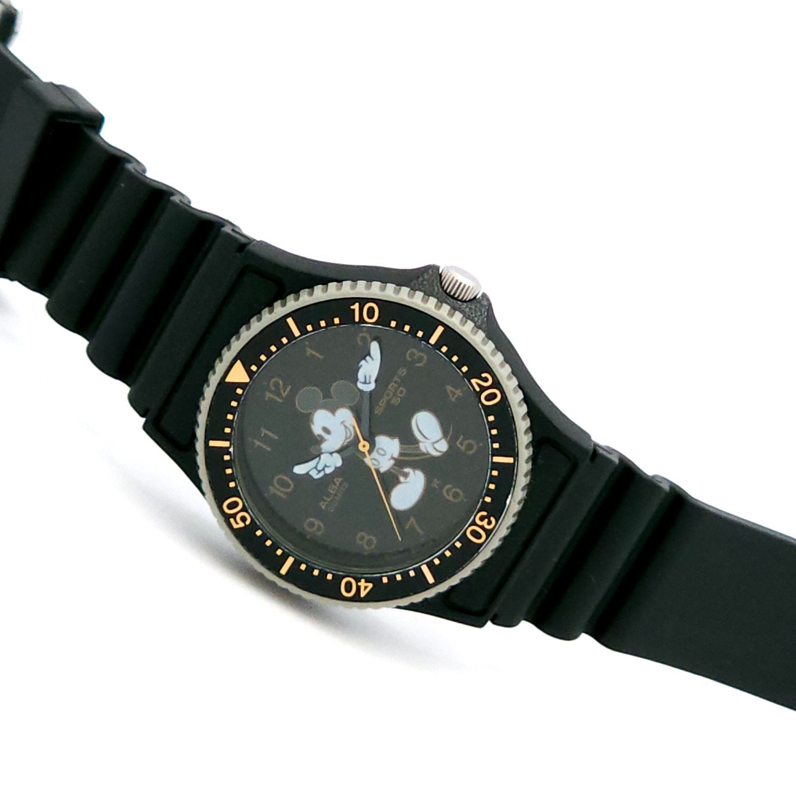 SEIKO セイコー アルバ スポーツ50 ミッキーマウス Y481-017A QZ 動作