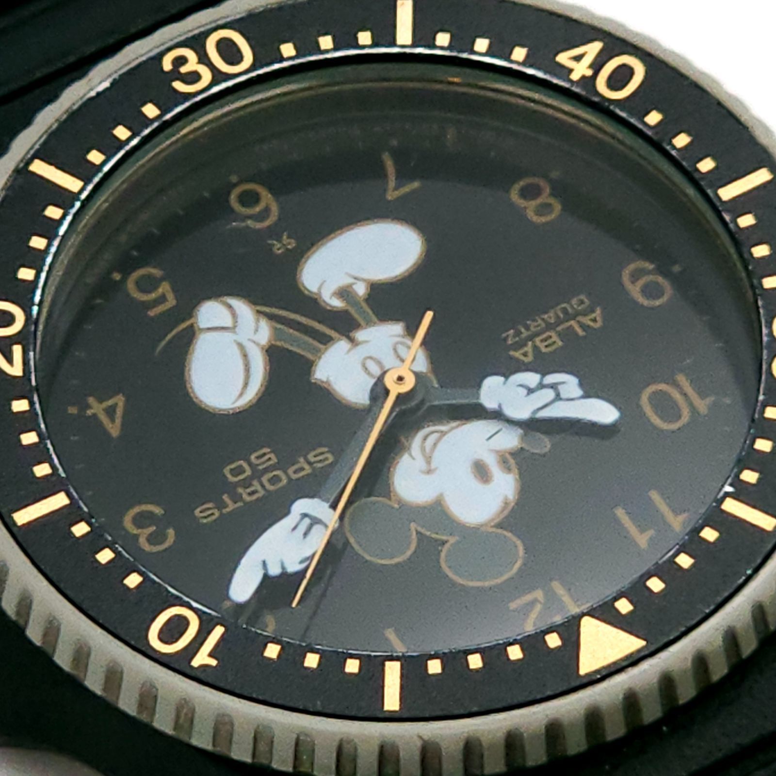 SEIKO セイコー アルバ スポーツ50 ミッキーマウス Y481-017A QZ 動作