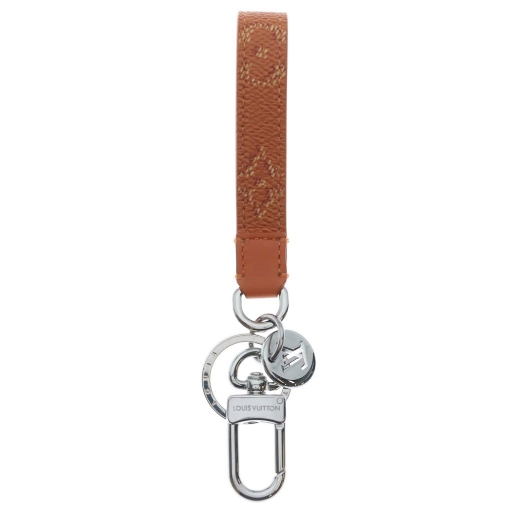 Louis Vuitton レザーキーホルダー LOUIS VUITTON (ルイヴィトン) LV スリム ドラゴンヌ PVC レザー