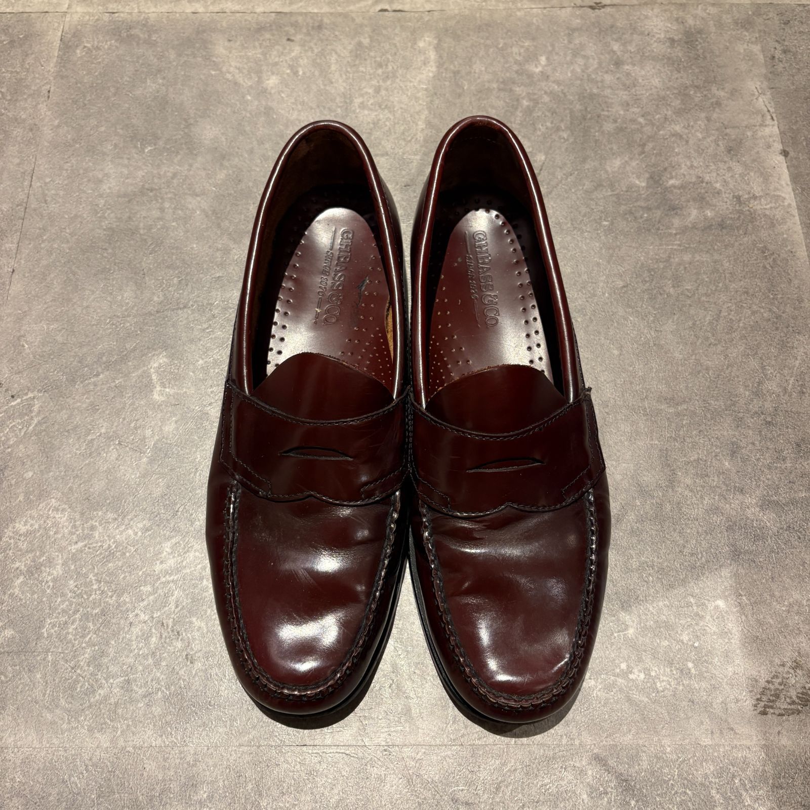 G.H.BASS&CO WEEJUNS (ジーエイチバス) コインローファー 9 1/2 D